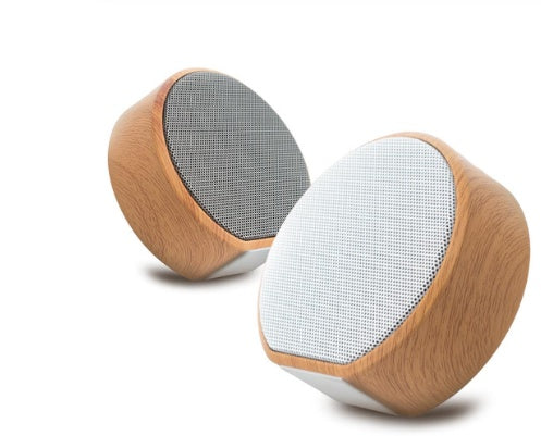 Mini Holz Bluetooth Lautsprecher Tragbar | Kabellos mit AUX & TF