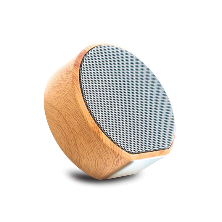 Mini Holz Bluetooth Lautsprecher Tragbar | Kabellos mit AUX & TF