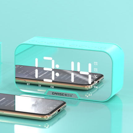 Mini Bluetooth-Lautsprecher mit Wecker & Kartenslot