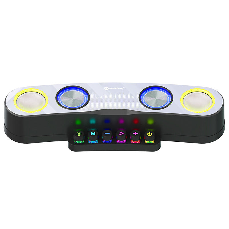 Gaming Bluetooth-Lautsprecher mit LED-Beleuchtung – Desktop Speaker