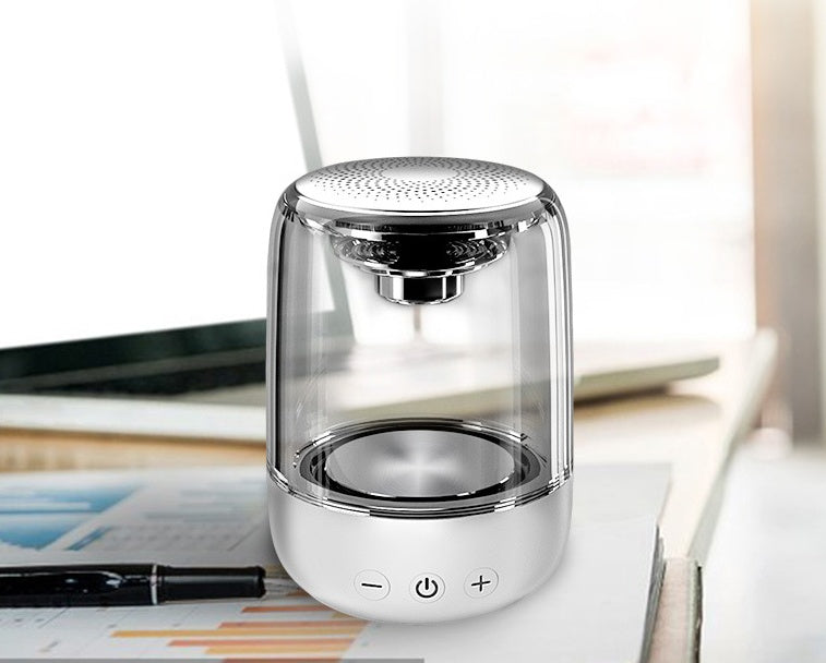 Bluetooth-Lautsprecher mit Radio & LED – Portable Speaker mit Bass