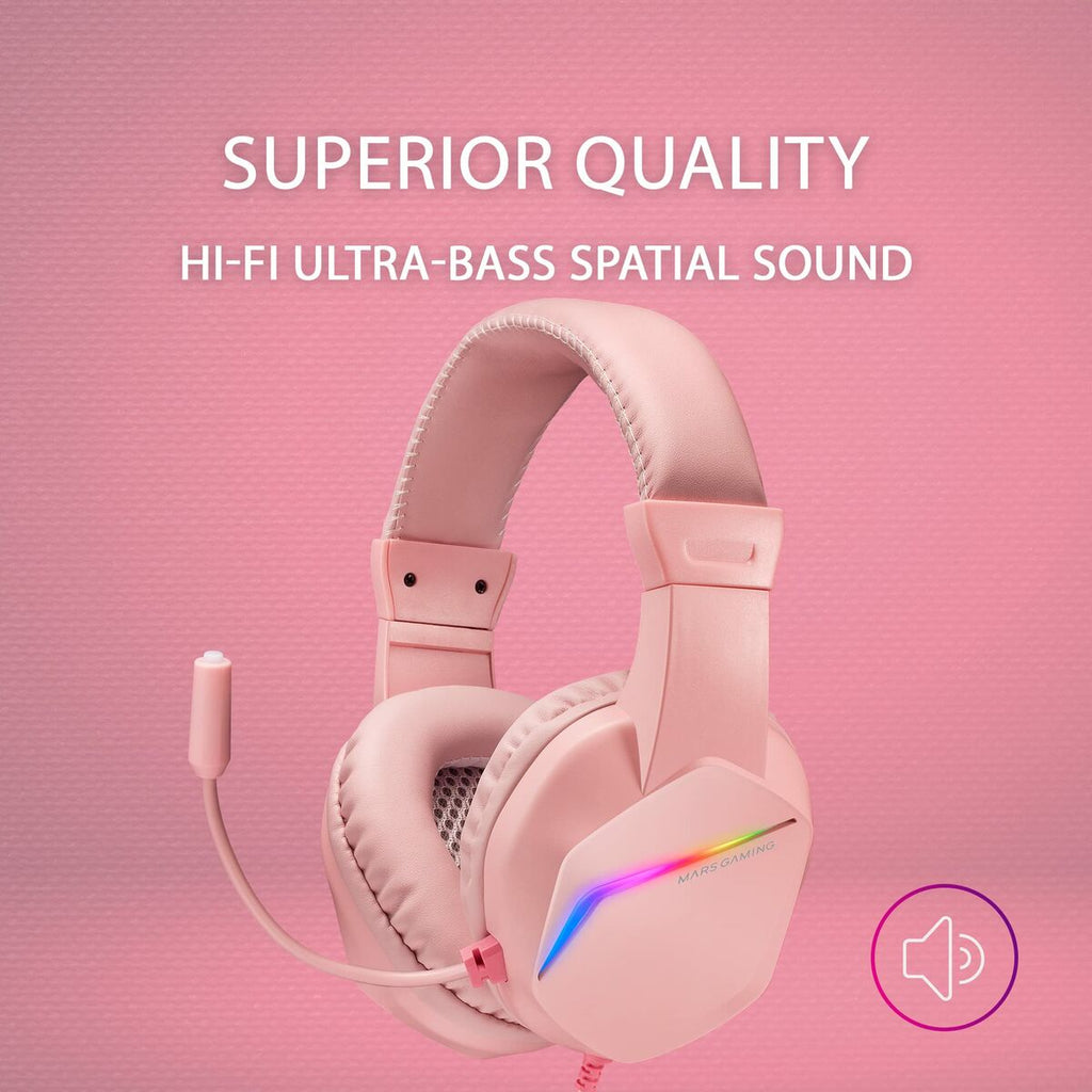 Mars Gaming MH122P Gaming Lautsprecher - RGB LED | Stereo Sound