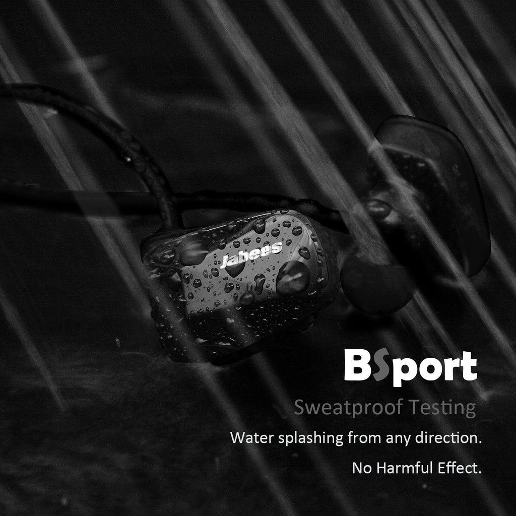 Jabees BSport Bluetooth Sport Kopfhörer - NFC & Dual-Mikrofon