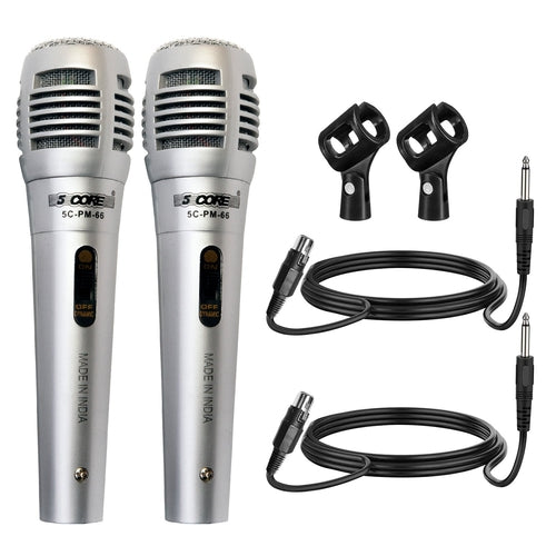 5Core XLR Mikrofon Dynamisch - Studio & Karaoke Gesangsmikrofon