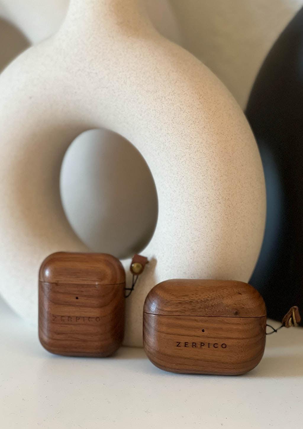 Wooden Airpods Case - Pro, 3rd & 2nd Gen | Natürliches Holz