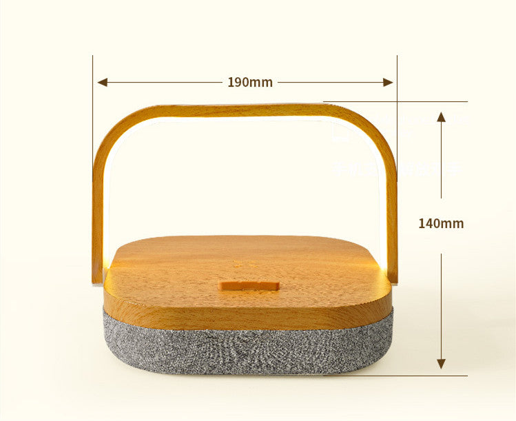 LED-Schreibtischlampe mit Wireless Charger & Bluetooth-Lautsprecher