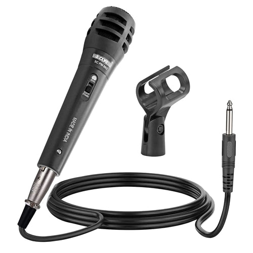 5Core XLR Handmikrofon Dynamisch PM-883 - Karaoke & Studio Gesangsmikrofon