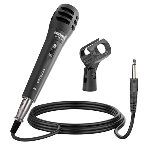 5Core XLR Handmikrofon Dynamisch PM-883 - Karaoke & Studio Gesangsmikrofon