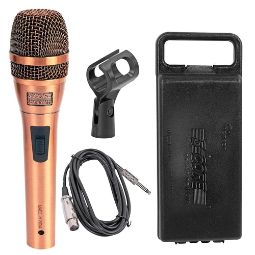 5Core XLR Mikrofon Dynamisch - Studio & Karaoke Gesangsmikrofon