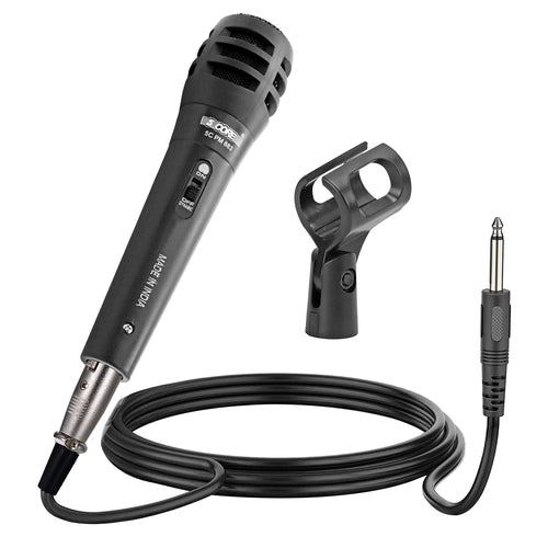 5Core XLR Handmikrofon Dynamisch PM-883 - Karaoke & Studio Gesangsmikrofon