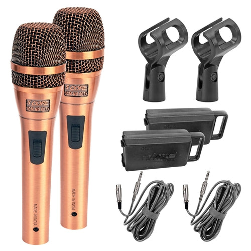 5Core XLR Mikrofon Dynamisch - Studio & Karaoke Gesangsmikrofon