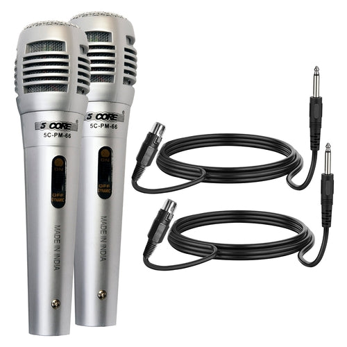 5Core XLR Mikrofon Dynamisch - Studio & Karaoke Gesangsmikrofon