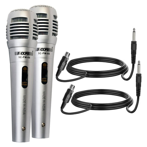 5Core XLR Mikrofon Dynamisch - Studio & Karaoke Gesangsmikrofon