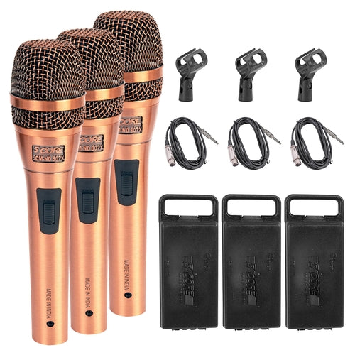 5Core XLR Mikrofon Dynamisch - Studio & Karaoke Gesangsmikrofon